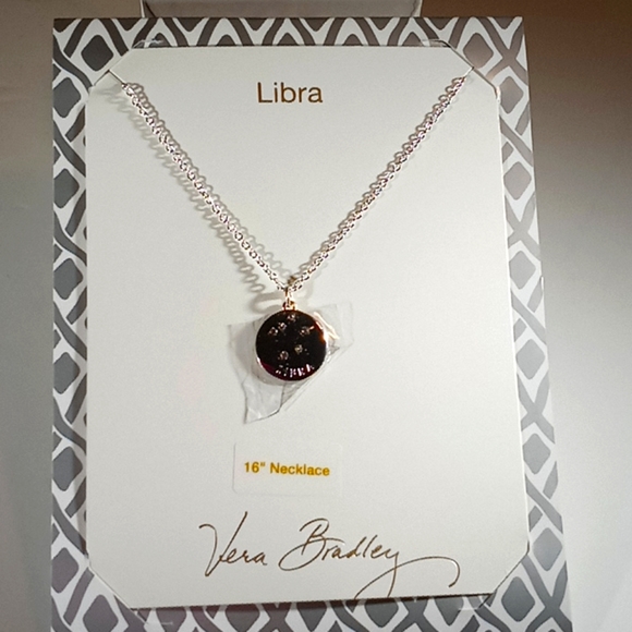 Vera Bradley Libra Horoscope Necklace 